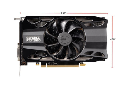 EVGA GeForce RTX 2060 XC GAMING, 6GB GDDR6, HDB Fan Graphics Card 06G-P4-2063-KR