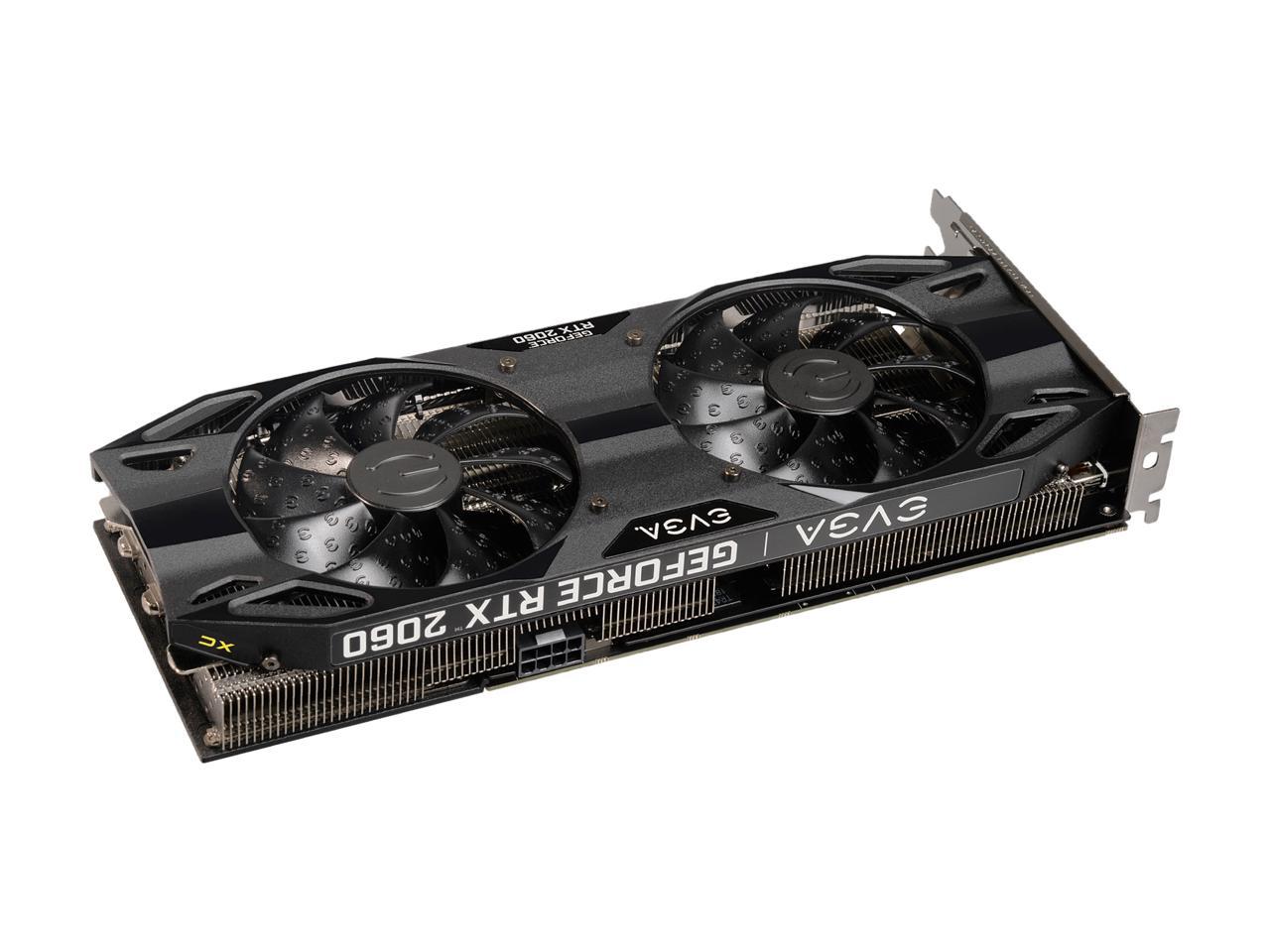 EVGA GeForce RTX 2060 XC ULTRA GAMING, 6GB GDDR6, Dual HDB Fans Graphics Card 06G-P4-2167-KR