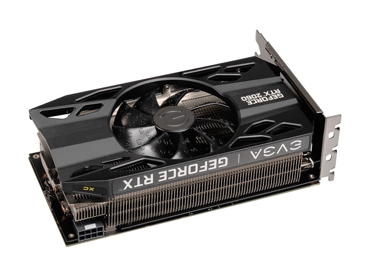 EVGA GeForce RTX 2060 XC BLACK GAMING, 6GB GDDR6, HDB Fan Graphics Card 06G-P4-2061-KR