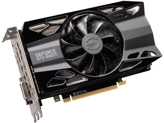 EVGA GeForce GTX 1660 Ti XC GAMING, 06G-P4-1263-KR, 6GB GDDR6, HDB Fan