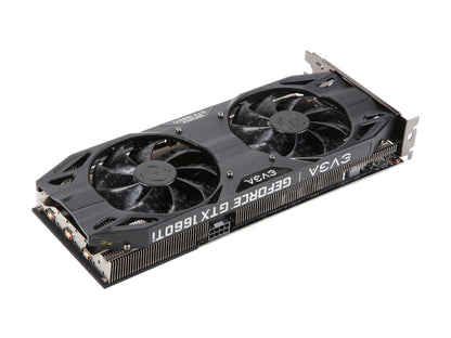 EVGA GeForce GTX 1660 Ti XC Ultra GAMING, 06G-P4-1267-KR, 6GB GDDR6, HDB Fan