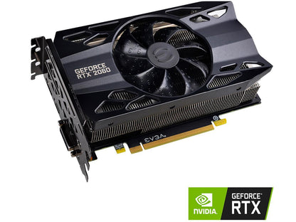 EVGA GeForce RTX 2060 SC GAMING, 06G-P4-2062-KR, 6GB GDDR6, HDB Fan