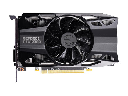 EVGA GeForce RTX 2060 GAMING, 06G-P4-2060-KR, 6GB GDDR6, HDB Fan