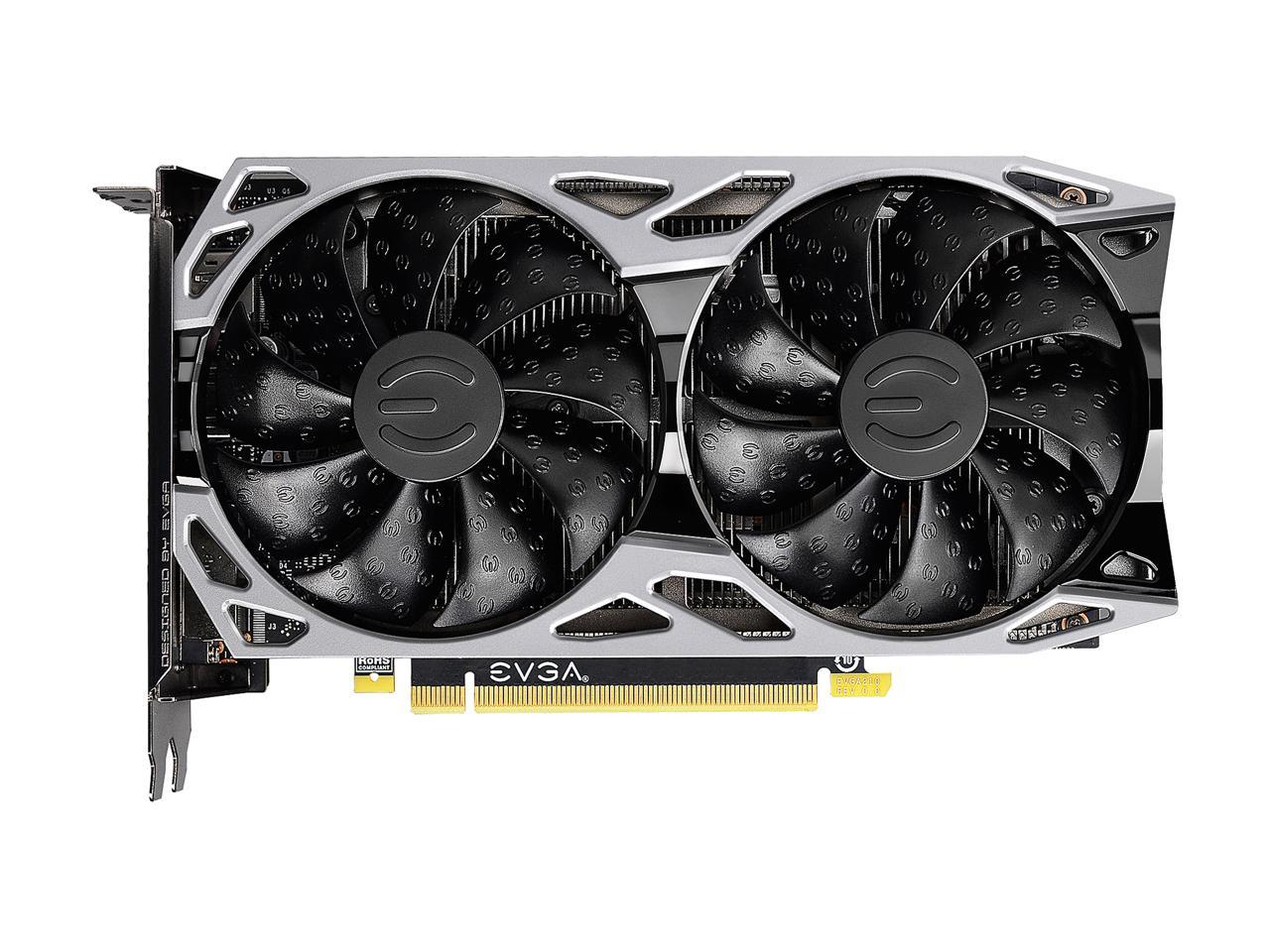 EVGA GeForce GTX 1660 Ti SC ULTRA GAMING, 06G-P4-1667-KR, 6GB GDDR6, Dual Fan, Metal Backplate