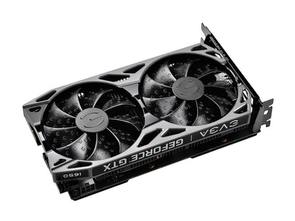 EVGA GeForce GTX 1650 SC ULTRA GAMING, 04G-P4-1057-KR, 4GB GDDR5, Dual Fan, Metal Backplate