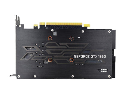 EVGA GeForce GTX 1650 SC ULTRA GAMING, 04G-P4-1057-KR, 4GB GDDR5, Dual Fan, Metal Backplate