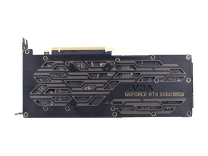 EVGA GeForce RTX 2060 SUPER XC GAMING, 08G-P4-3162-KR, 8GB GDDR6, Dual HDB Fans, RGB LED, Metal Backplate