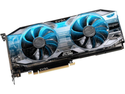 EVGA GeForce RTX 2060 SUPER XC GAMING, 08G-P4-3162-KR, 8GB GDDR6, Dual HDB Fans, RGB LED, Metal Backplate