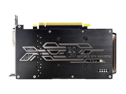 EVGA GeForce GTX 1660 SUPER SC ULTRA GAMING, 06G-P4-1068-KR, 6GB GDDR6, Dual Fan, Metal Backplate