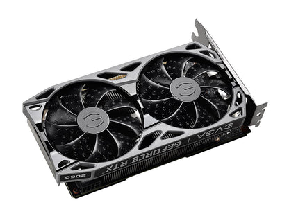 EVGA GeForce RTX 2060 KO ULTRA GAMING Video Card, 06G-P4-2068-KR, 6GB GDDR6, Dual Fans, Metal Backplate