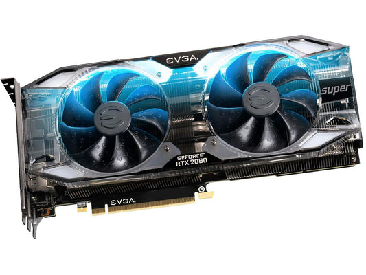 EVGA GeForce RTX 2080 SUPER XC ULTRA GAMING, 08G-P4-3183-RX, 8GB GDDR6, RGB LED, Metal Backplate