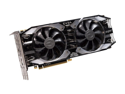 EVGA GeForce RTX 2080 SUPER XC ULTRA GAMING, 08G-P4-3183-RX, 8GB GDDR6, RGB LED, Metal Backplate