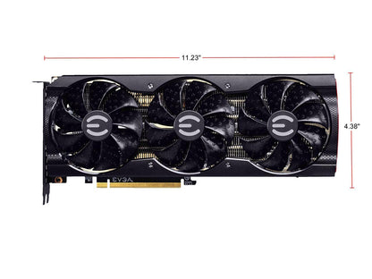 EVGA GeForce RTX 3090 XC3 GAMING Video Card, 24G-P5-3973-KR, 24GB GDDR6X, iCX3 Cooling, ARGB LED, Metal Backplate