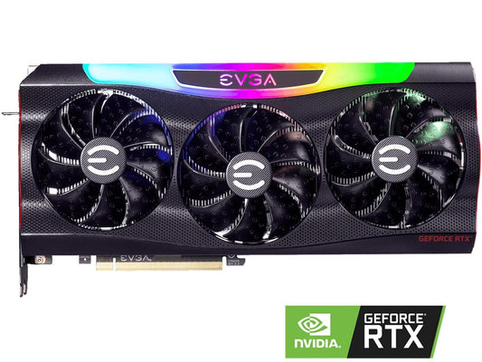 EVGA GeForce RTX 3090 FTW3 GAMING Video Card, 24G-P5-3985-KR, 24GB GDDR6X, iCX3 Technology, ARGB LED, Metal Backplate