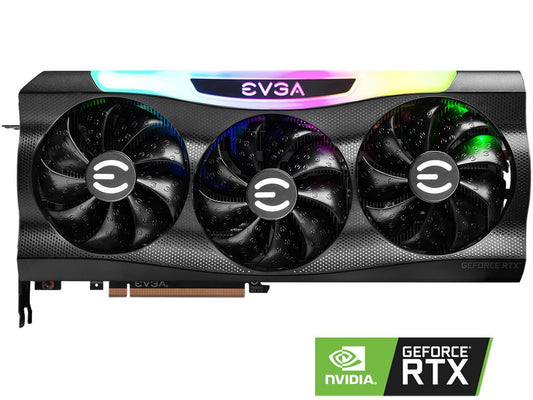 EVGA GeForce RTX 3070 FTW3 GAMING Video Card, 08G-P5-3765-KR, 8GB GDDR6, iCX3 Technology, ARGB LED, Metal Backplate