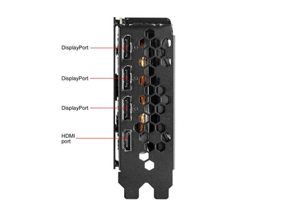 EVGA GeForce RTX 3060 Ti XC GAMING Video Card, 08G-P5-3663-KR, 8GB GDDR6, iCX3 Cooling, Metal Backplate