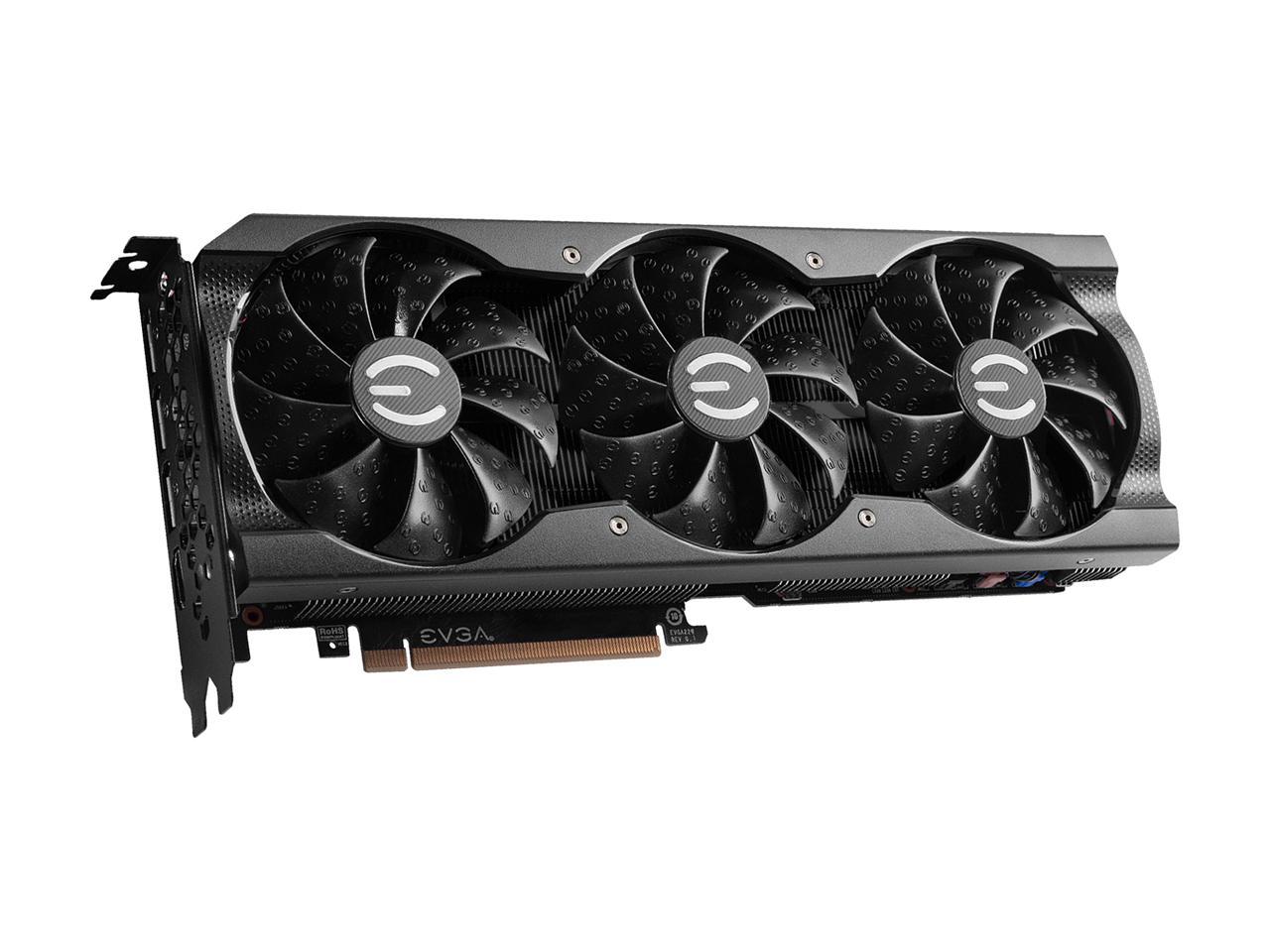 EVGA GeForce RTX 3060 Ti FTW ULTRA GAMING Video Card, 08G-P5-3667-KL, 8GB GDDR6, iCX3 Cooling, ARGB LED, LHR