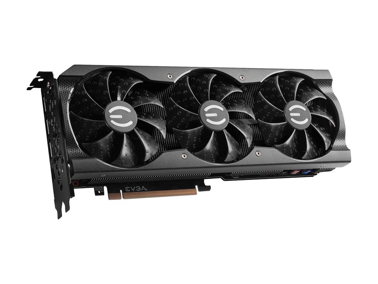 EVGA GeForce RTX 3070 Ti XC3 GAMING Video Card, 08G-P5-3783-KL, 8GB GDDR6X, iCX3 Cooling, ARGB LED, Metal Backplate