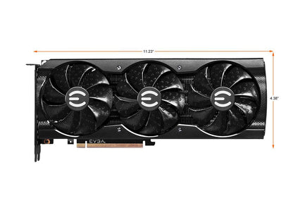 EVGA GeForce RTX 3070 Ti XC3 GAMING Video Card, 08G-P5-3783-KL, 8GB GDDR6X, iCX3 Cooling, ARGB LED, Metal Backplate