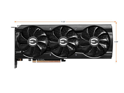 EVGA GeForce RTX 3080 12GB XC3 BLACK GAMING Video Card, 12G-P5-4861-KL, 12GB GDDR6X, iCX3 Cooling, ARGB LED, LHR