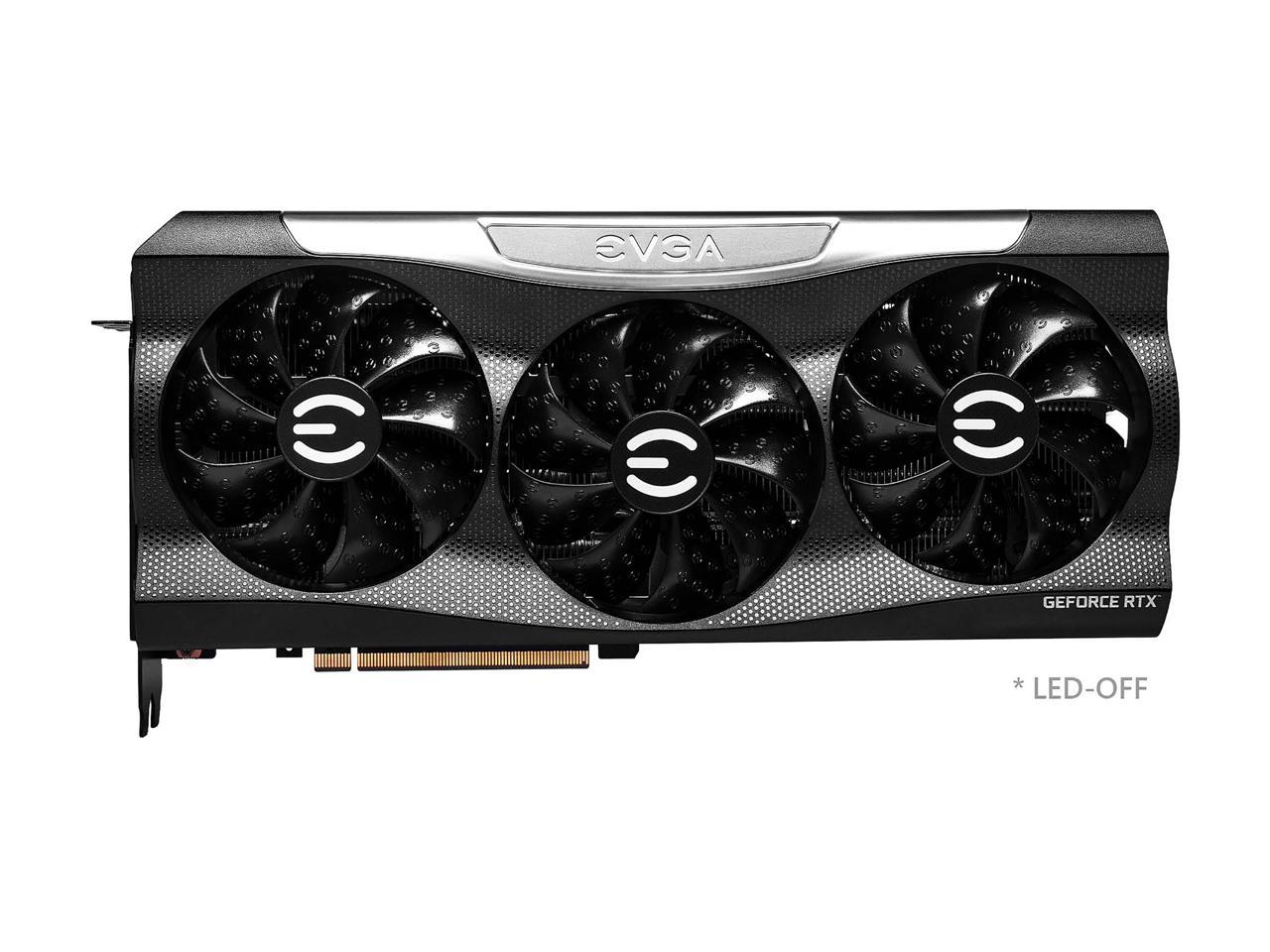 EVGA GeForce RTX 3090 Ti FTW3 ULTRA GAMING, 24G-P5-4985-KR, 24GB GDDR6X, iCX3 Technology, ARGB LED, Metal Backplate, Includes eLeash