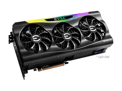 EVGA GeForce RTX 3090 Ti FTW3 BLACK GAMING, 24G-P5-4981-KR, 24GB GDDR6X, iCX3 Technology, ARGB LED, Metal Backplate, Includes eLeash