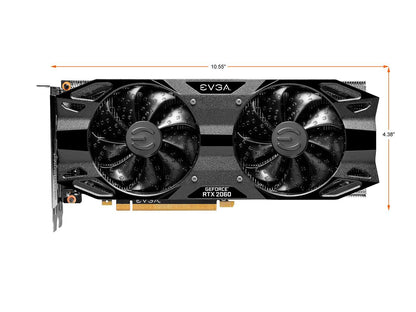 EVGA GeForce RTX 2060 12GB XC GAMING, 12G-P4-2263-KR, 12GB GDDR6, Dual Fans, Metal Backplate