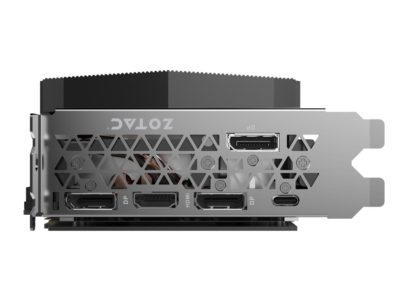 ZOTAC GAMING GeForce RTX 2080 Ti Triple Fan 11GB GDDR6 352-bit Gaming Graphics Card, Active Fan Control, Metal Backplate, Spectra Lighting (ZT-T20810F-10P)