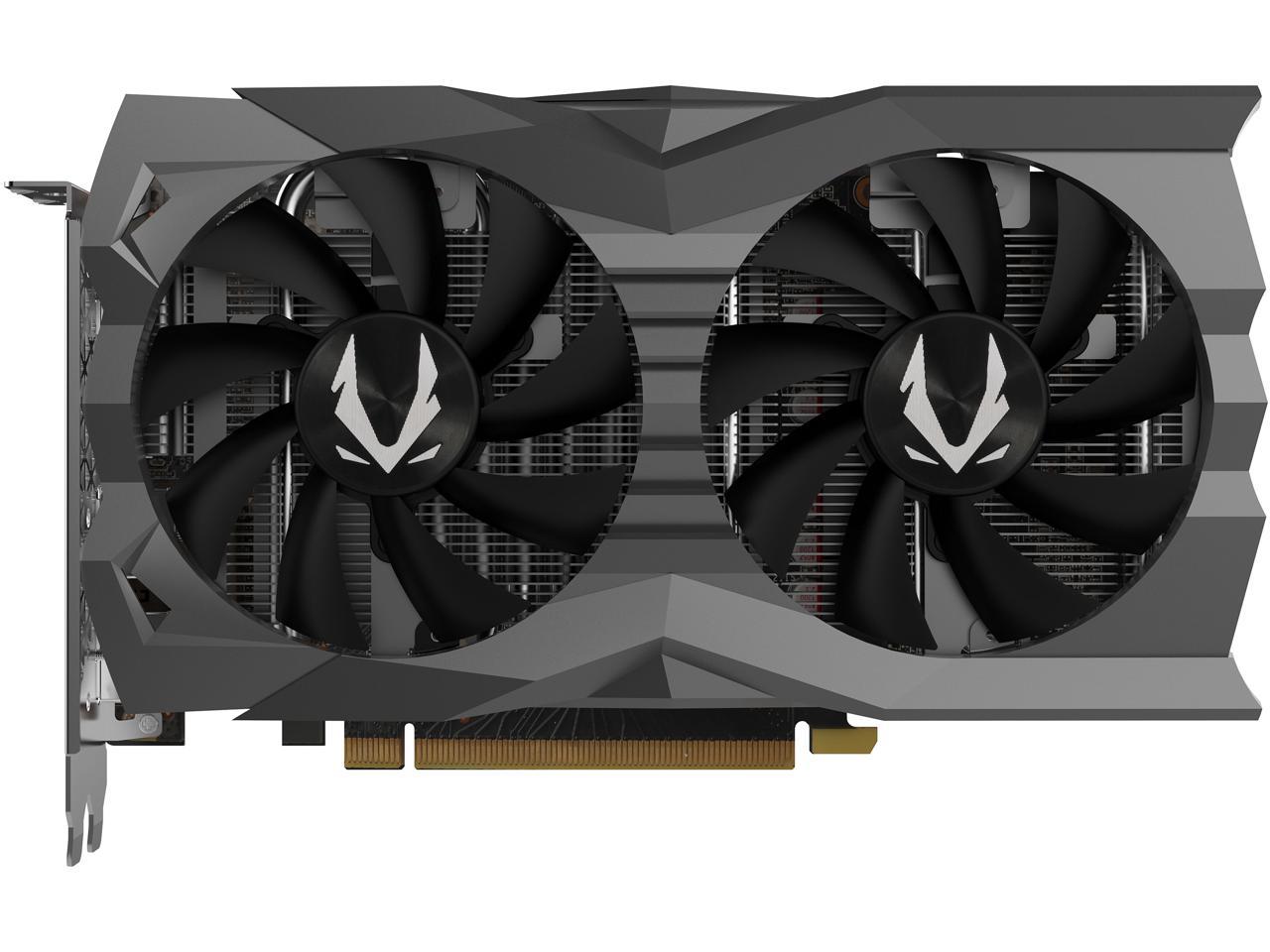 ZOTAC GAMING GeForce GTX 1660 Ti AMP 6GB GDDR6 192-bit Gaming Graphics Card, Super Compact, IceStorm 2.0 Cooling - ZT-T16610D-10M
