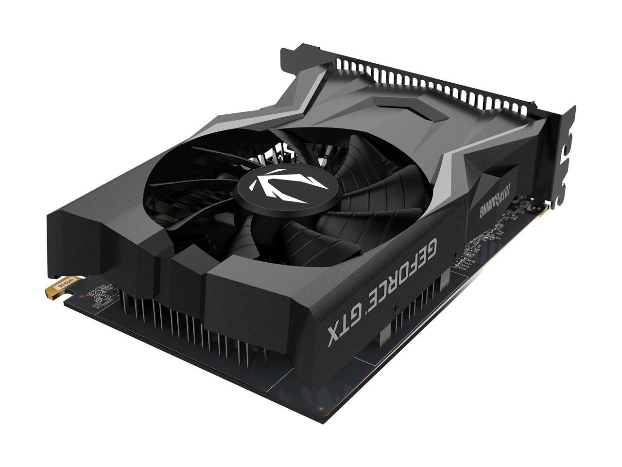 ZOTAC GAMING GeForce GTX 1650 OC 4GB GDDR5 128-bit Gaming Graphics Card, Super Compact, ZT-T16500F-10L