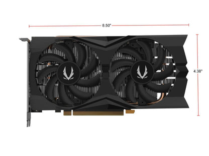 ZOTAC GAMING GeForce GTX 1660 6GB GDDR5 192-bit Gaming Graphics Card, Super Compact, ZT-T16600K-10M