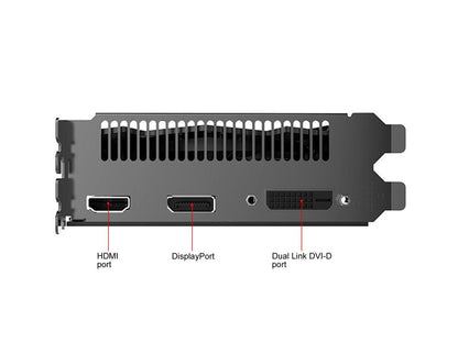 ZOTAC GAMING GeForce GTX 1650 OC 4GB GDDR6 128-bit Gaming Graphics Card, Super Compact, ZT-T16520F-10L
