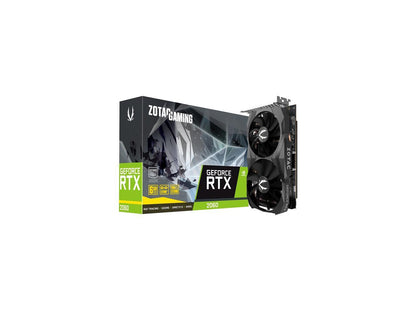 ZOTAC GAMING GeForce RTX 2060 6GB GDDR6 192-bit Gaming Graphics Card, Super Compact, ZT-T20600K-10M