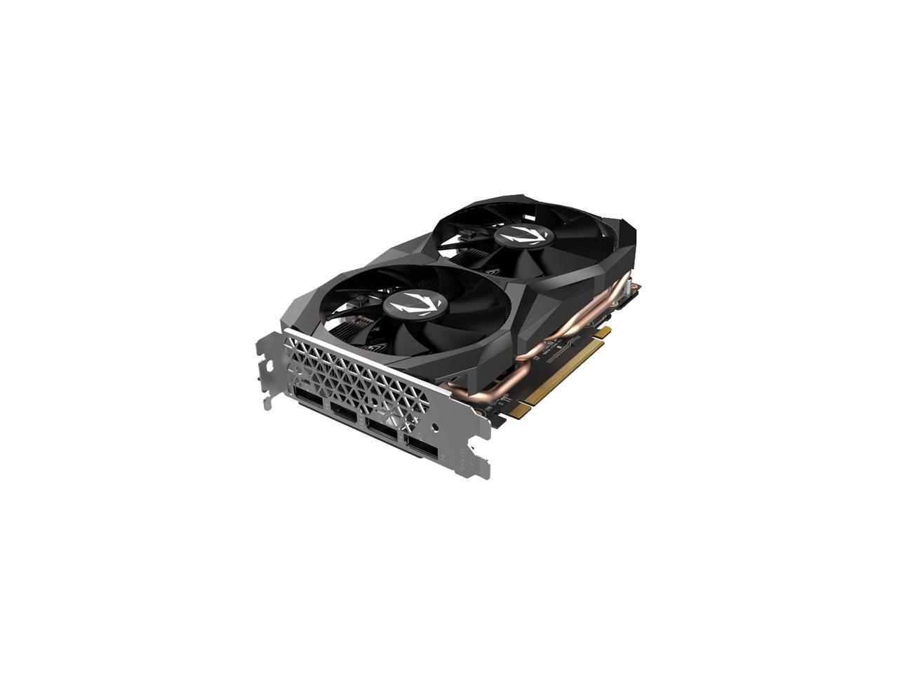 ZOTAC GAMING GeForce RTX 2060 6GB GDDR6 192-bit Gaming Graphics Card, Super Compact, ZT-T20600K-10M