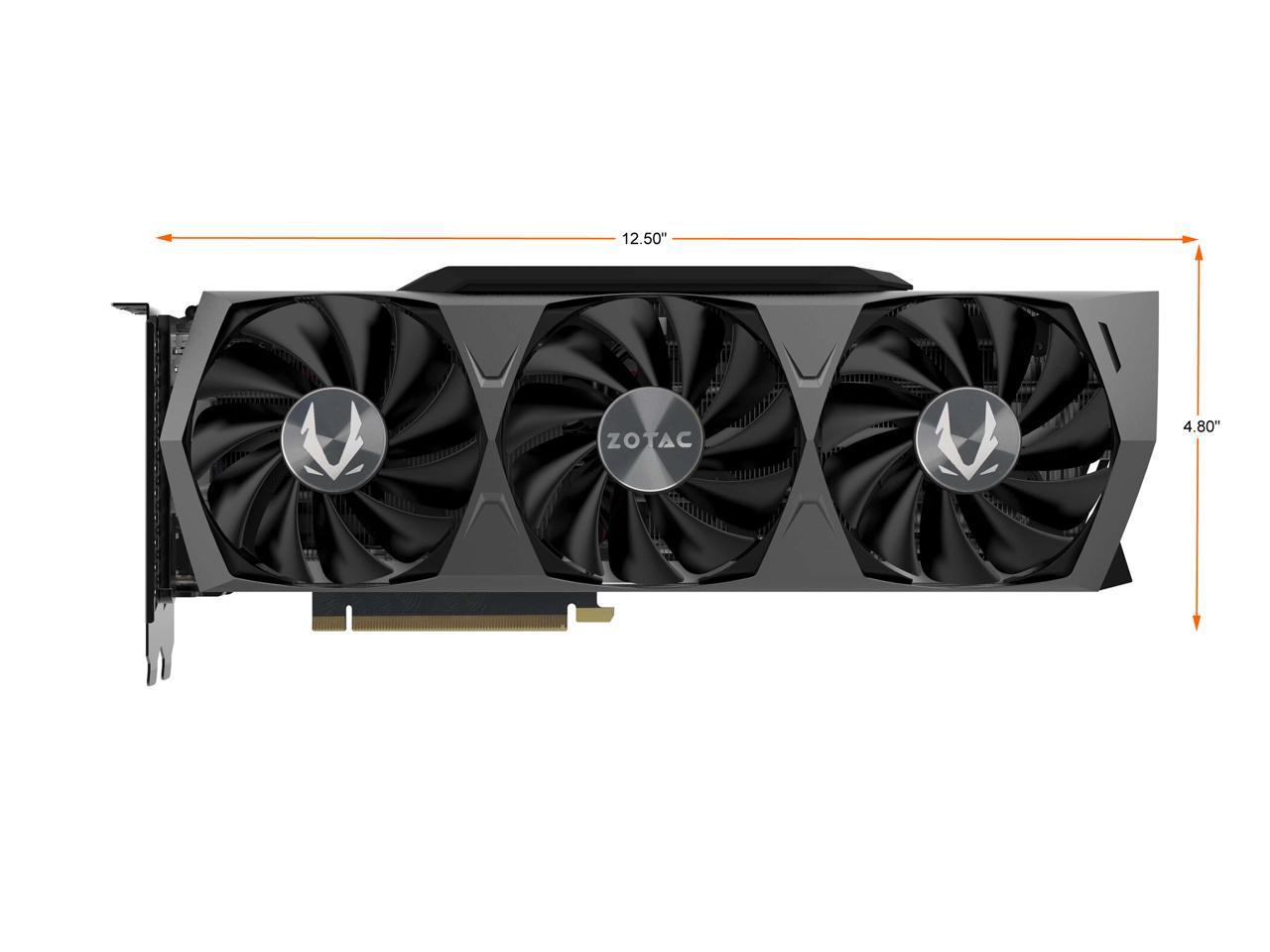 ZOTAC Trinity GeForce RTX 3080 Ti 12GB GDDR6X PCI Express 4.0 x16 Video Card ZT-A30810D-10P