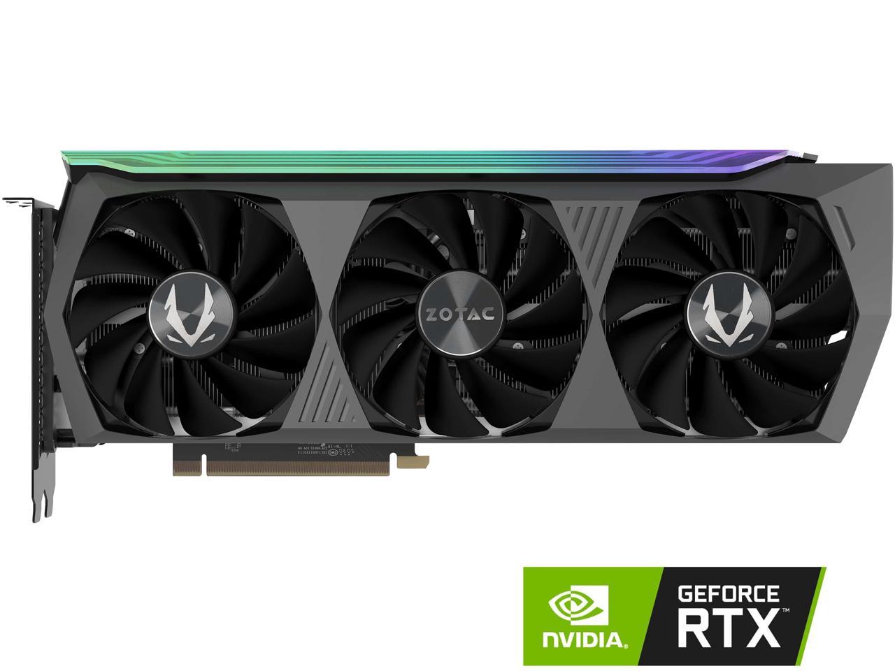 ZOTAC AMP Holo GeForce RTX 3080 Ti 12GB GDDR6X PCI Express 4.0 x16 Video Card ZT-A30810F-10P
