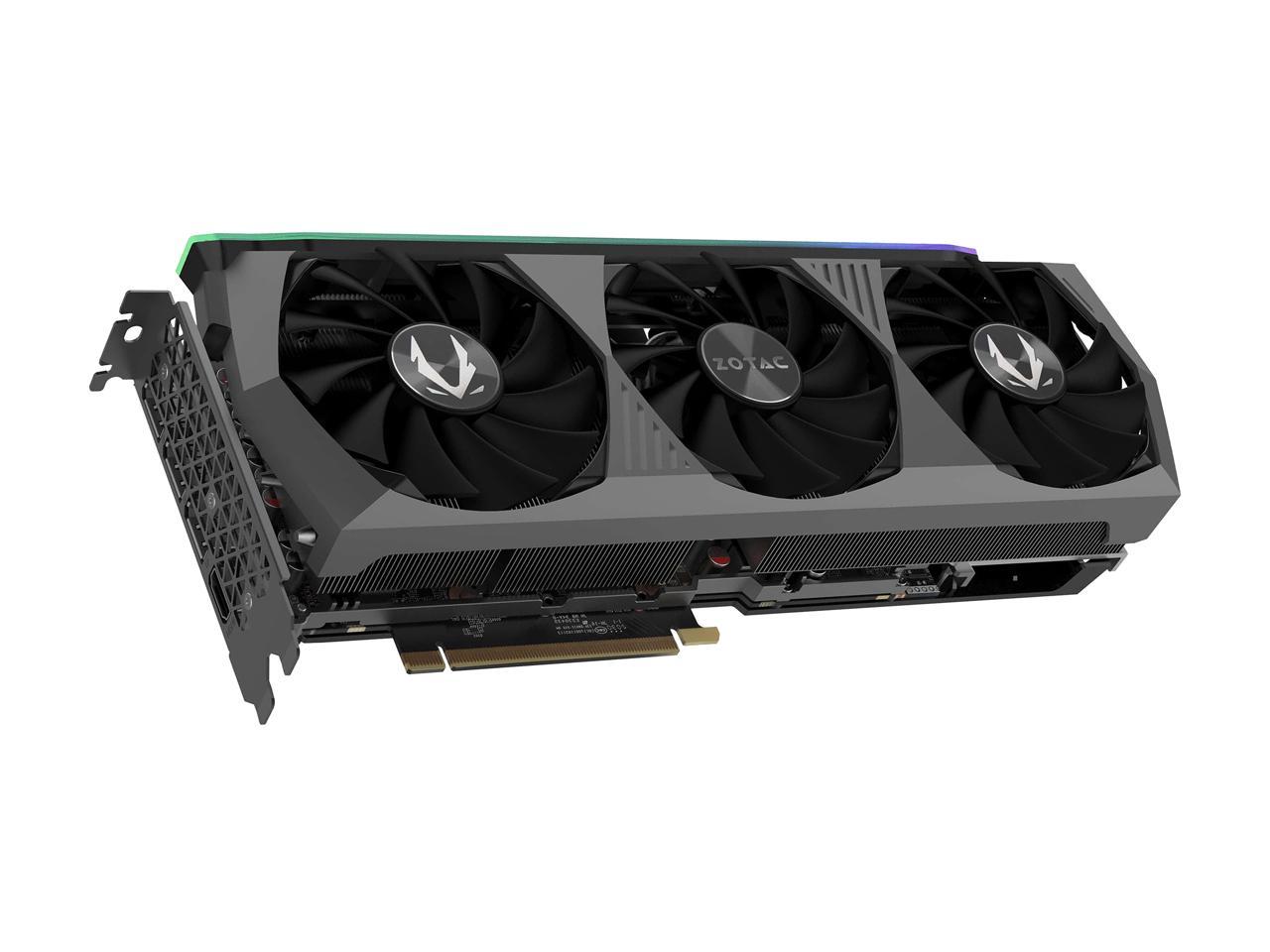 ZOTAC AMP Holo GeForce RTX 3080 Ti 12GB GDDR6X PCI Express 4.0 x16 Video Card ZT-A30810F-10P