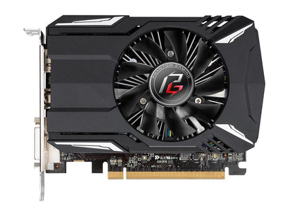 ASRock Phantom Gaming Radeon RX 560 DirectX 12 RX560 4G 4GB 128-Bit GDDR5 PCI Express 3.0 x16 (Uses x8) HDCP Ready Video Card