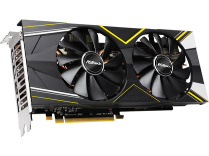 ASRock Radeon RX 5700 XT DirectX 12 RX 5700 XT CHALLENGER D 8G OC 8GB 256-Bit GDDR6 PCI Express 4.0 HDCP Ready Video Card