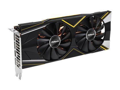 ASRock Radeon RX 5700 XT DirectX 12 RX 5700 XT CHALLENGER D 8G OC 8GB 256-Bit GDDR6 PCI Express 4.0 HDCP Ready Video Card