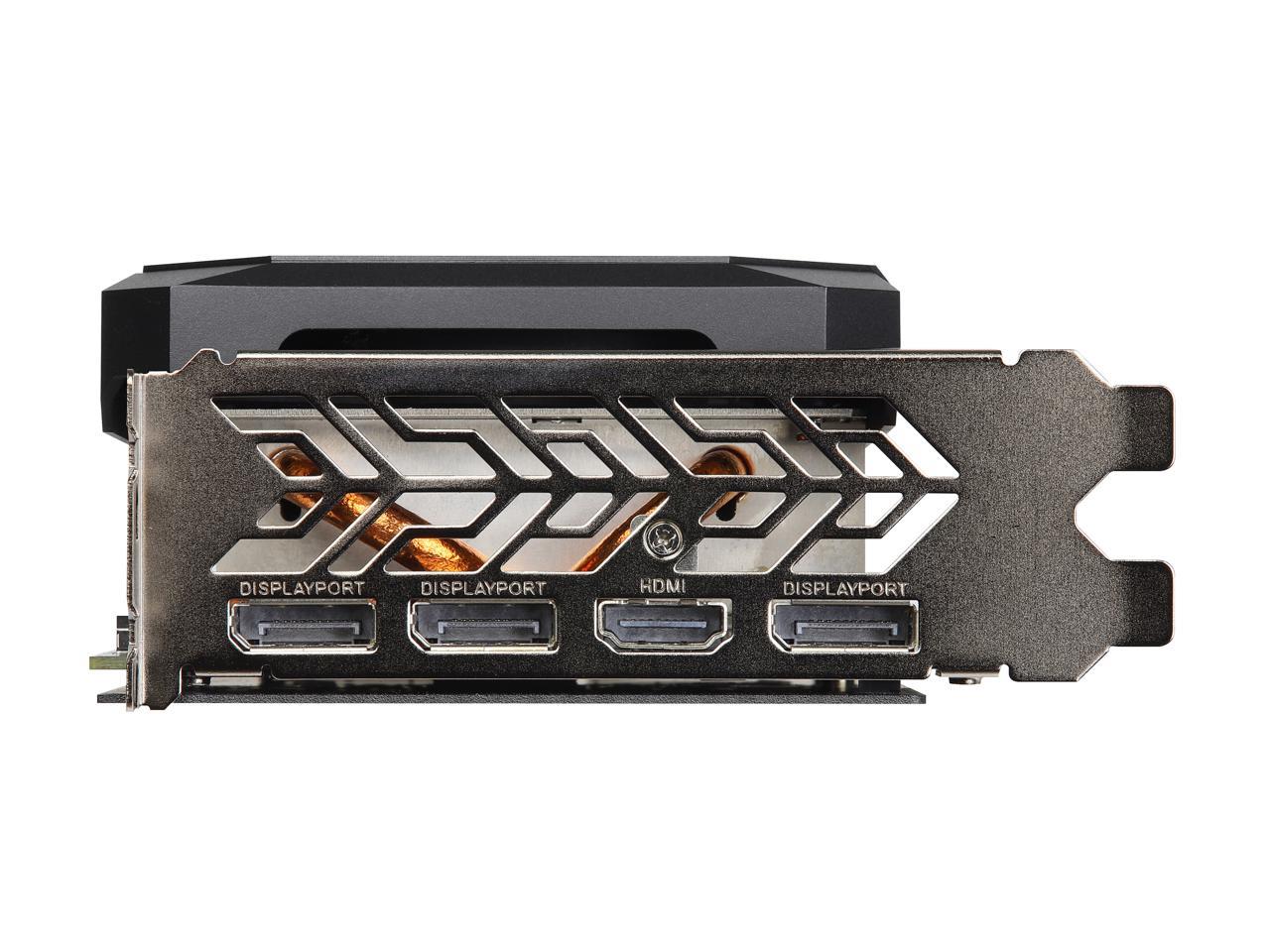 ASRock Phantom Gaming D3 Radeon RX 5600 XT RX5600XT PGD3 6GO 6GB (14Gbps) 192-Bit GDDR6 PCI Express 4.0 x16 HDCP Ready Video Card