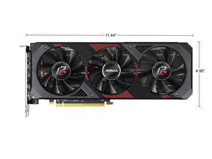 ASRock Phantom Gaming D3 Radeon RX 5600 XT RX5600XT PGD3 6GO 6GB (14Gbps) 192-Bit GDDR6 PCI Express 4.0 x16 HDCP Ready Video Card