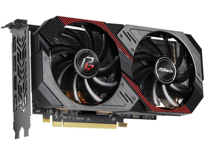ASRock Phantom Gaming D2 Radeon RX 5600 XT RX5600XT PGD2 6GO 6GB (14Gbps) 192-Bit GDDR6 PCI Express 4.0 x16 HDCP Ready Video Card
