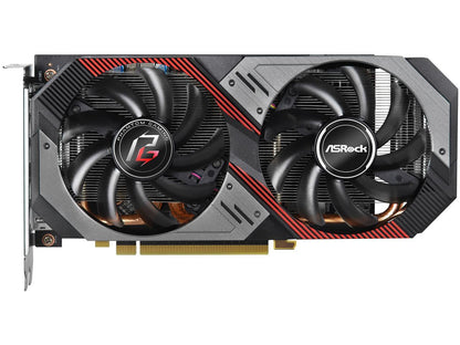 ASRock Phantom Gaming D2 Radeon RX 5600 XT RX5600XT PGD2 6GO 6GB (14Gbps) 192-Bit GDDR6 PCI Express 4.0 x16 HDCP Ready Video Card