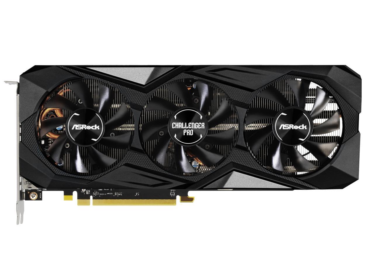 ASRock Challenger Pro Radeon RX 5700 XT DirectX 12 RX5700XT CLP 8GO 8GB 256-Bit GDDR6 PCI Express 4.0 x16 HDCP Ready Video Card