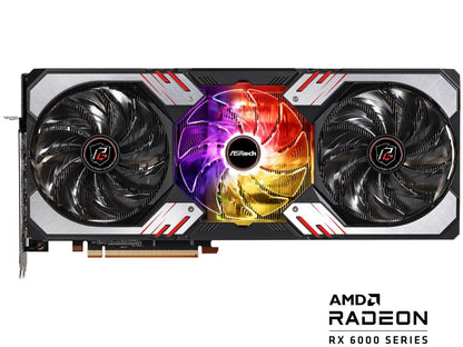 ASRock Radeon RX 6900 XT PHANTOM GAMING D Graphics Card 16GB GDDR6, AMD RDNA2 (RX6900XT PGD 16GO)