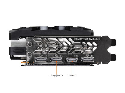 ASRock Radeon RX 6700 XT Phantom Gaming D Graphic Card, 12GB GDDR6 VRAM, AMD RDNA2 (RX6700XT PGD 12GO)