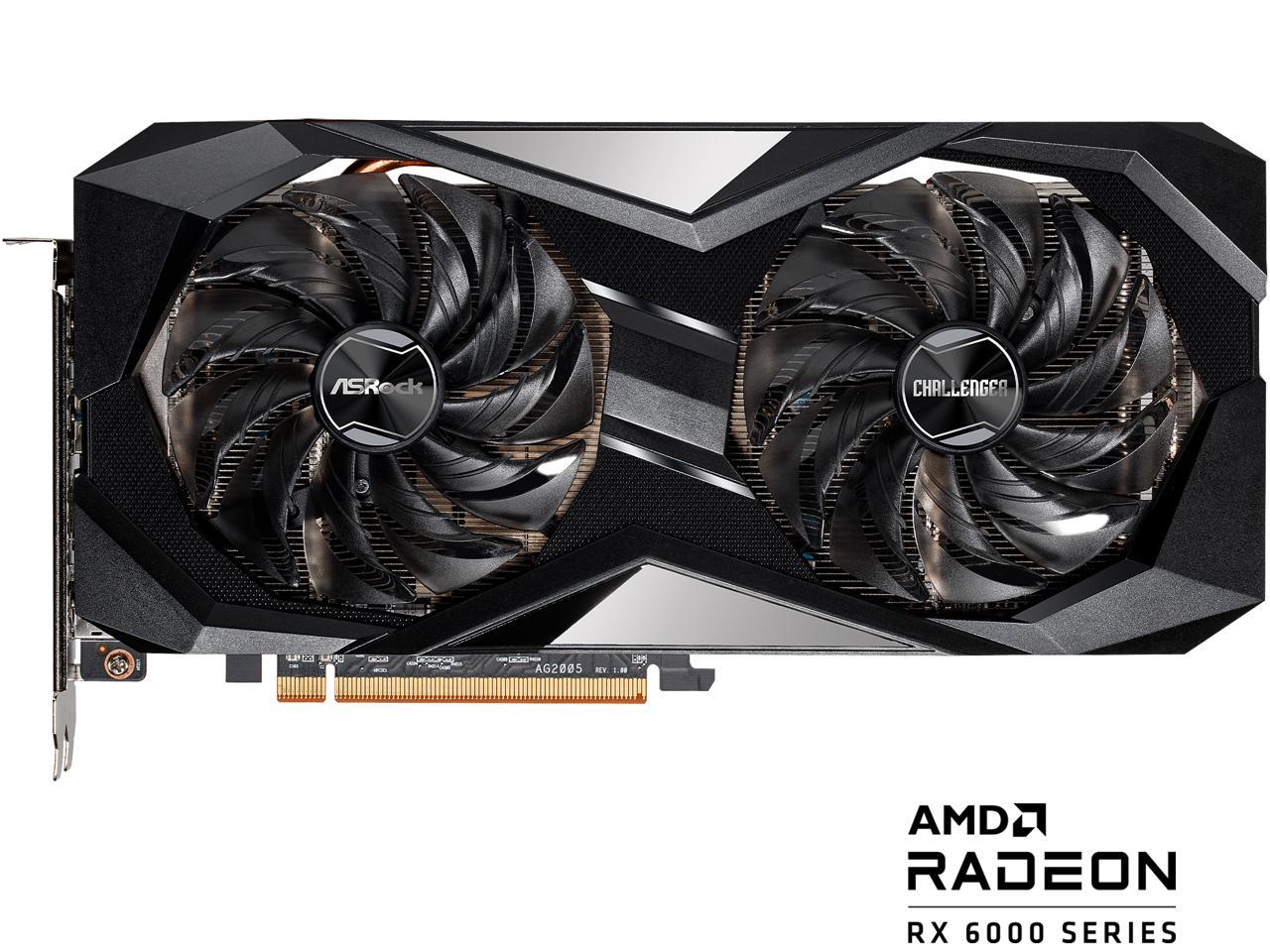ASRock Radeon RX 6700 XT Challenger D Gaming Graphic Card, 12GB GDDR6 VRAM, AMD RDNA2 (RX6700XT CLD 12G)