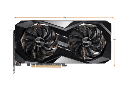 ASRock Radeon RX 6700 XT Challenger D Gaming Graphic Card, 12GB GDDR6 VRAM, AMD RDNA2 (RX6700XT CLD 12G)