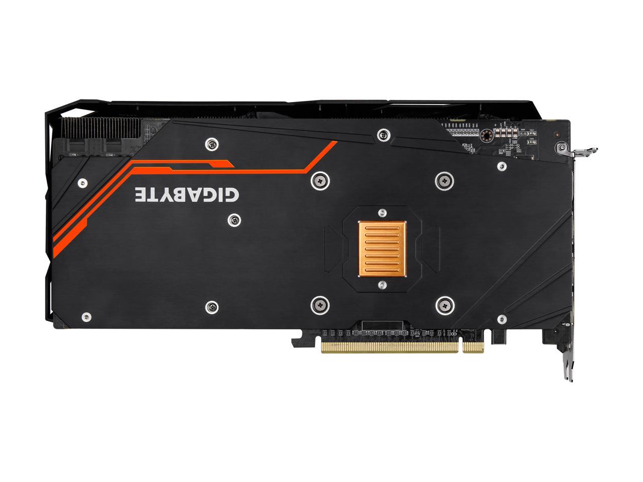 GIGABYTE Radeon RX Vega 56 DirectX 12 GV-RXVEGA56GAMING OC-8GD 8GB 2048-Bit HBM2 PCI Express 3.0 x16 CrossFireX Support ATX Video Card